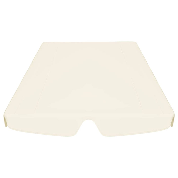 baldakin til havegynge 150/130x105/70 cm cremefarvet