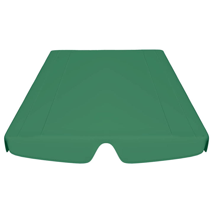 baldakin til havegynge 150/130x105/70 cm grøn