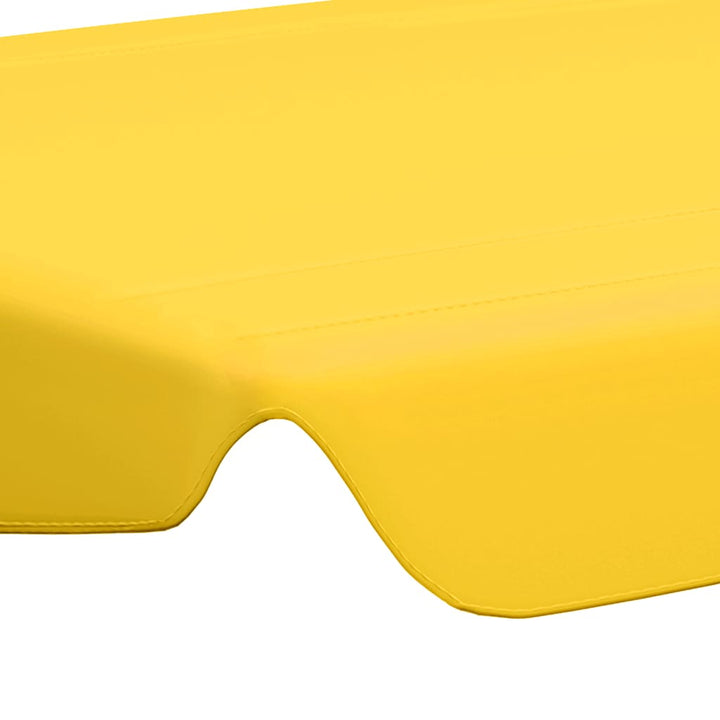 baldakin til havegynge 150/130x105/70 cm gul