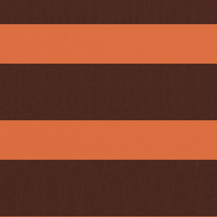 altanafskærmning 75x400 cm oxfordstof orange og brun