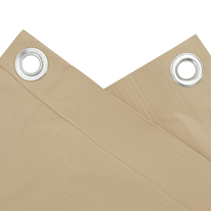 altanafskærmning 120x400 cm oxfordstof beige