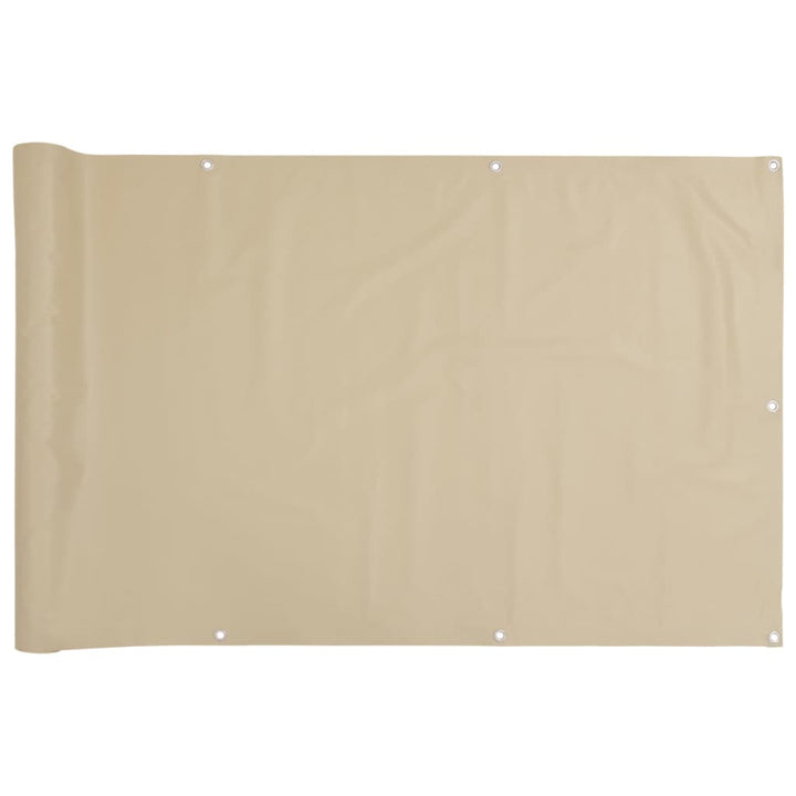 altanafskærmning 120x600 cm oxfordstof beige