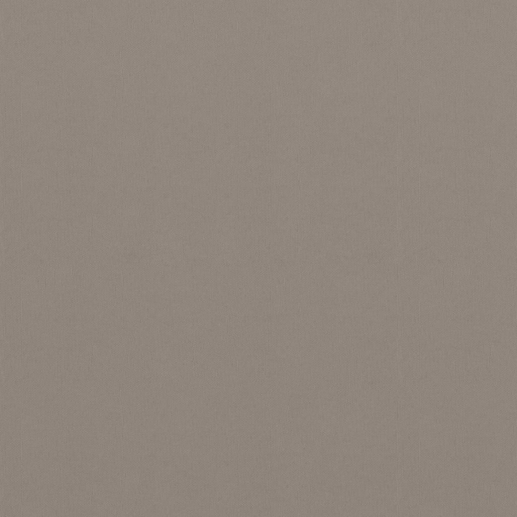 altanafskærmning 120x600 cm oxfordstof gråbrun