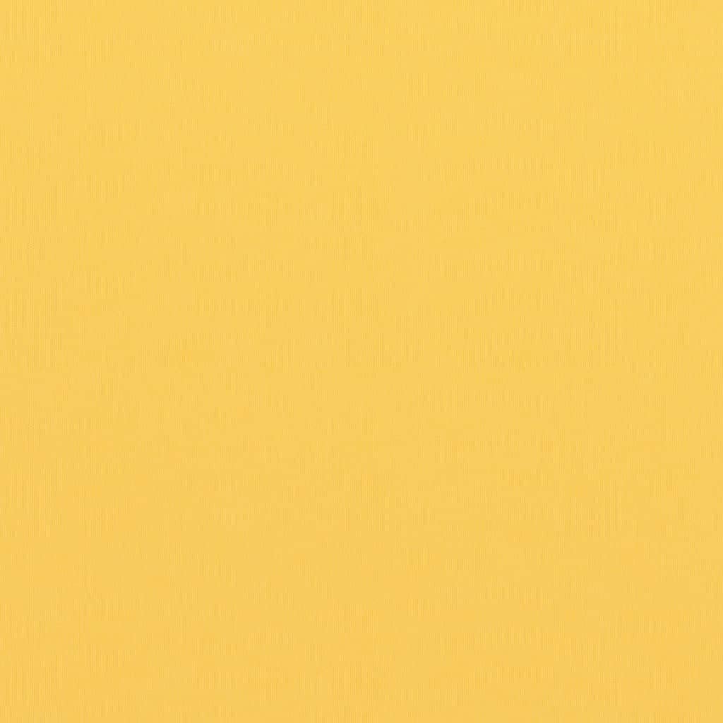 altanafskærmning 75x600 cm oxfordstof gul