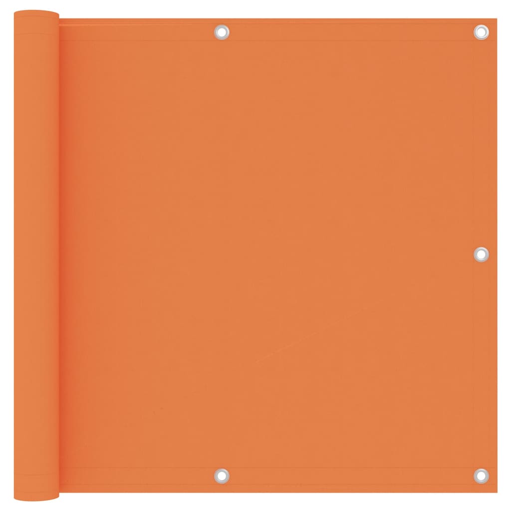 altanafskærmning 90x600 cm oxfordstof orange