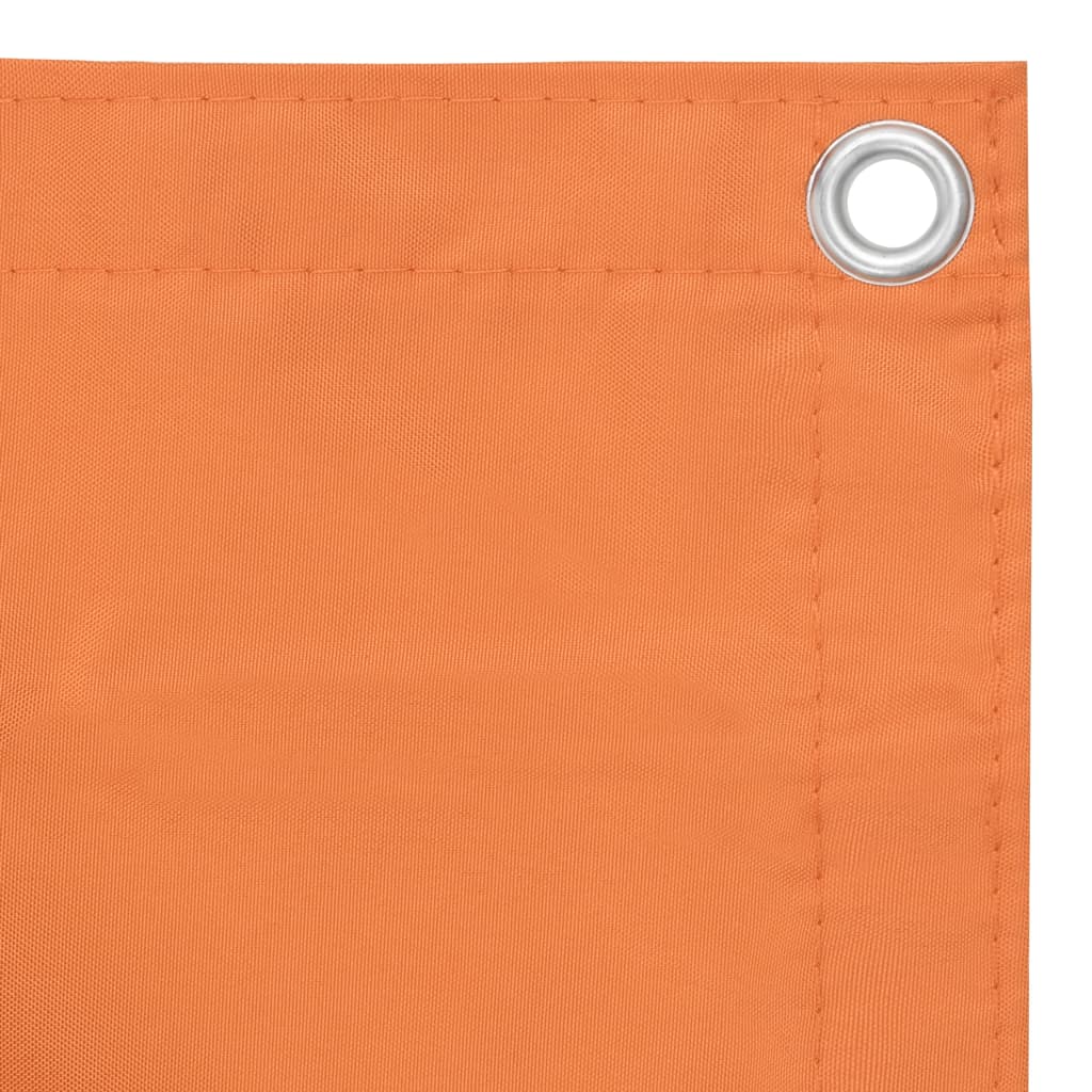 altanafskærmning 90x600 cm oxfordstof orange