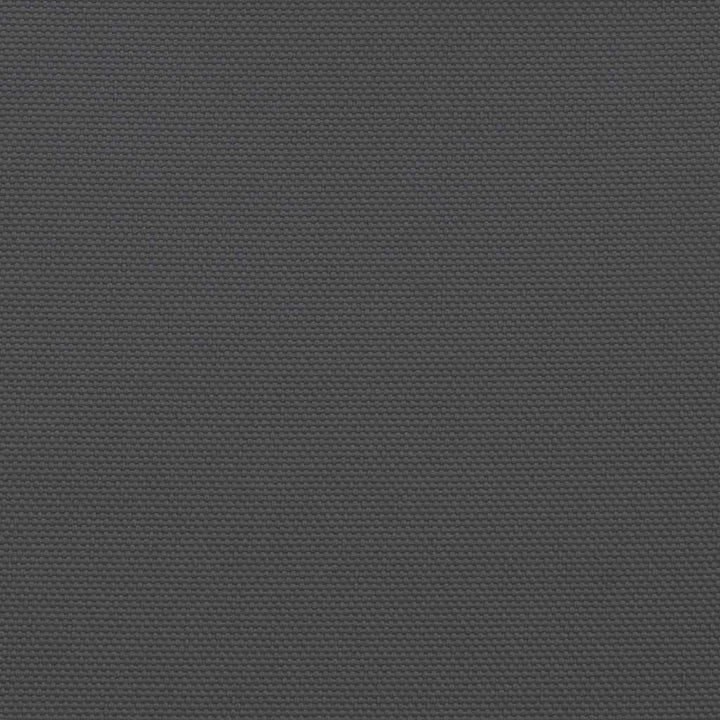 solsejl 2x5 m oxfordstof rektangulær antracitgrå