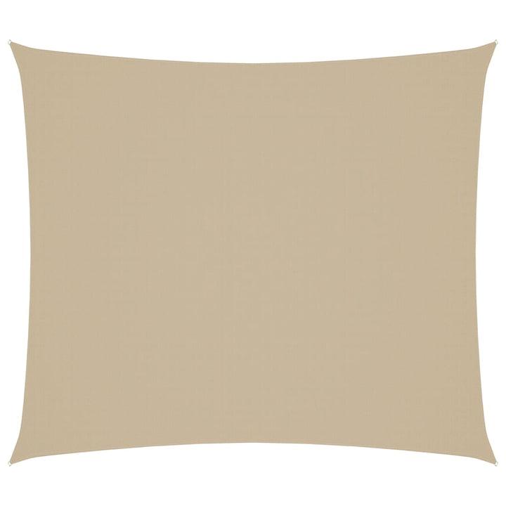 solsejl 2x2,5 m rektangulær oxfordstof beige