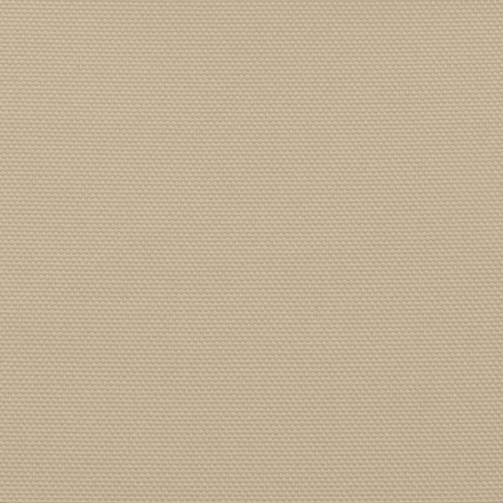 solsejl 3x6 m rektangulær oxfordstof beige