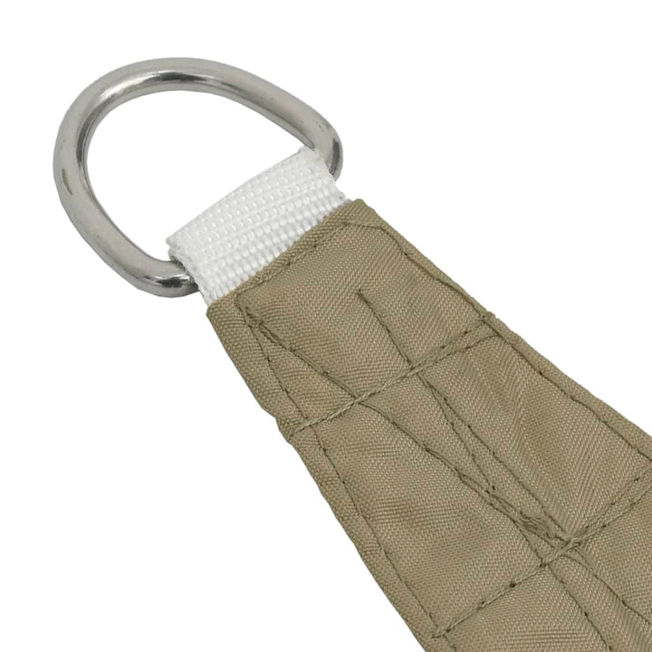 solsejl 2/4x3 m trapezformet oxfordstof beige