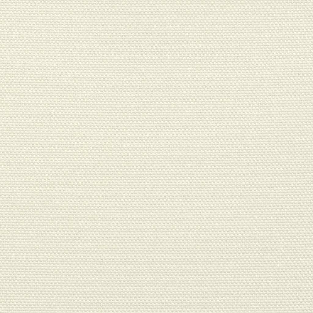 solsejl 2,5x3 m rektangulær oxfordstof cremefarvet