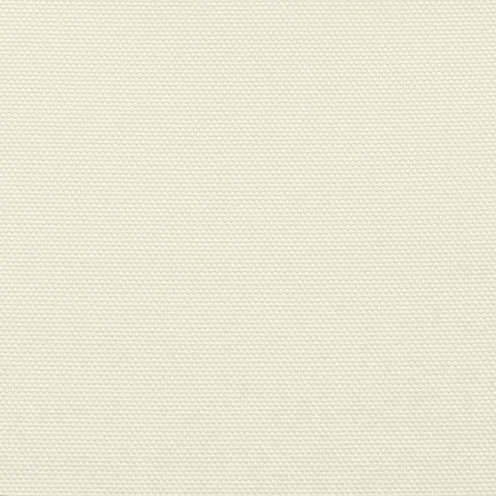 solsejl 2,5x3 m rektangulær oxfordstof cremefarvet