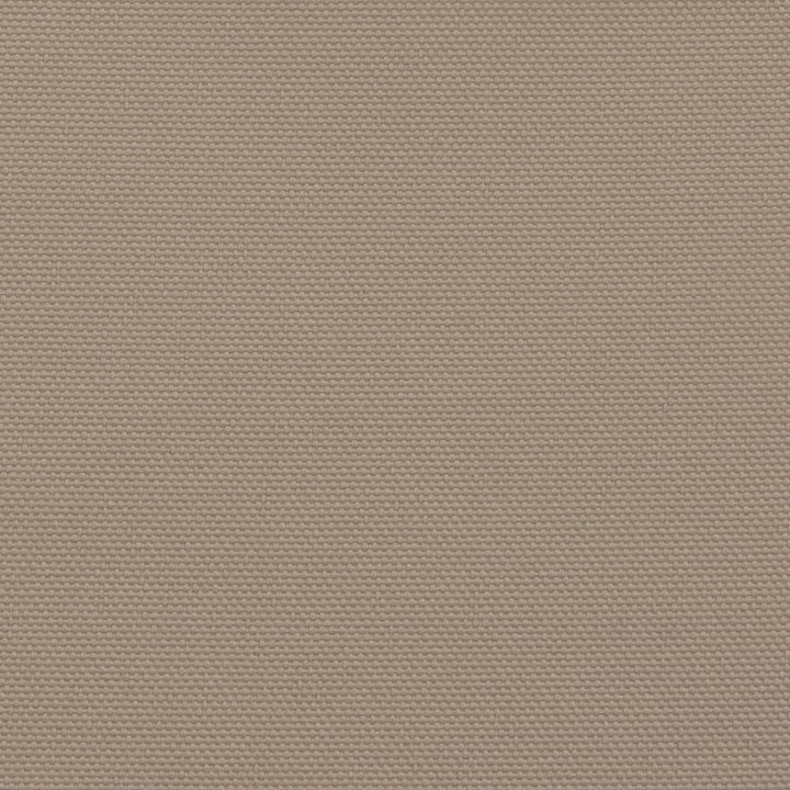 solsejl 2,5x3 m rektangulær oxfordstof gråbrun