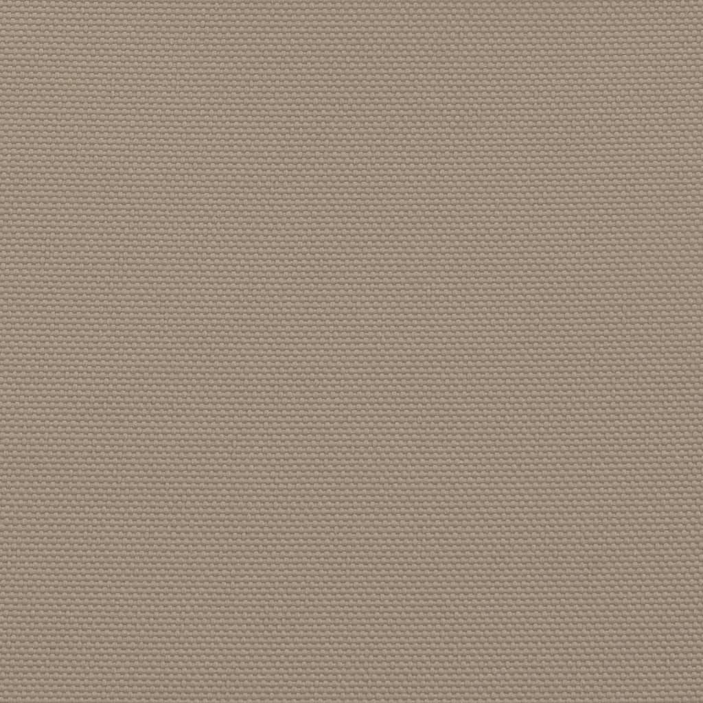 solsejl 2,5x5 m rektangulær oxfordstof gråbrun
