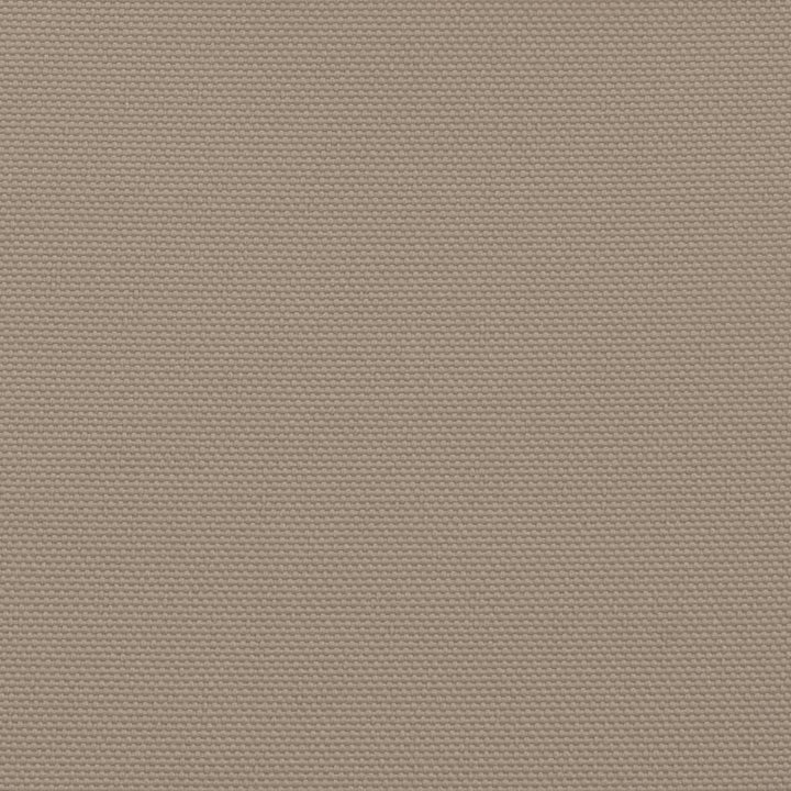 solsejl 4x5 m rektangulær oxfordstof gråbrun