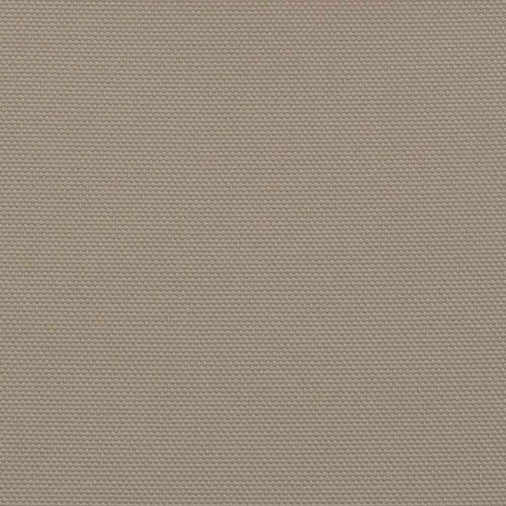 solsejl 6x7 m rektangulær oxfordstof gråbrun