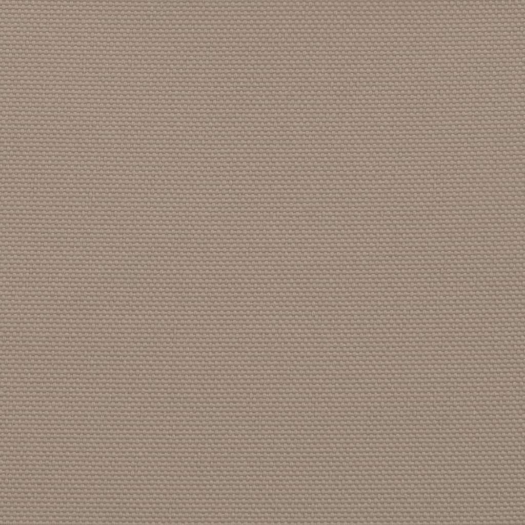 solsejl 5x6x6 m trekantet oxfordstof gråbrun