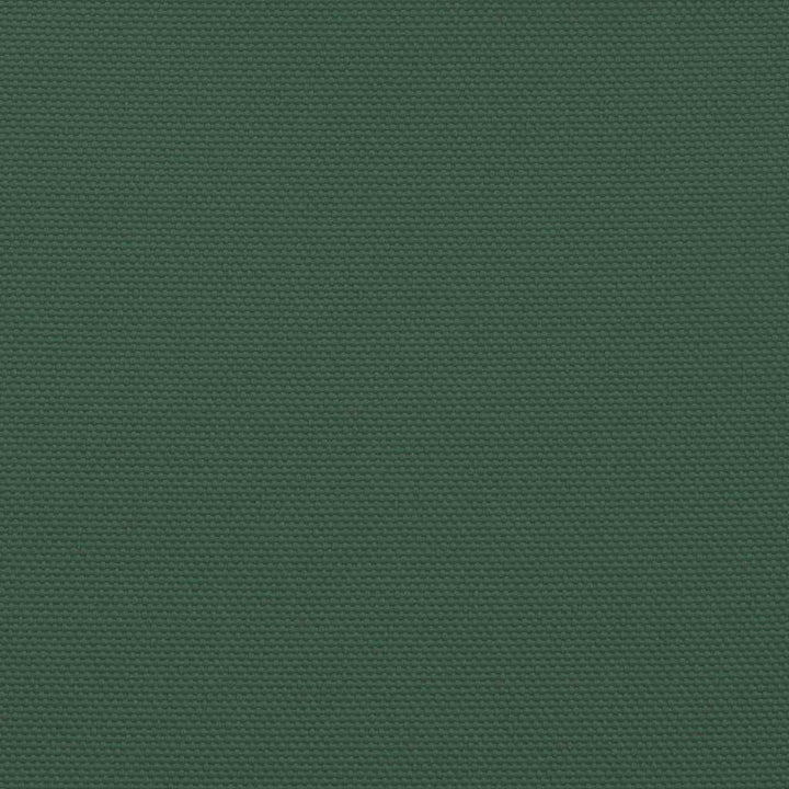 solsejl 5x5x6 m trekantet oxfordstof mørkegrøn