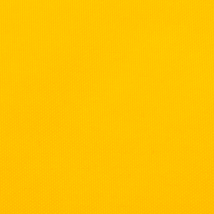 solsejl 4x7 m rektangulær oxfordstof gul