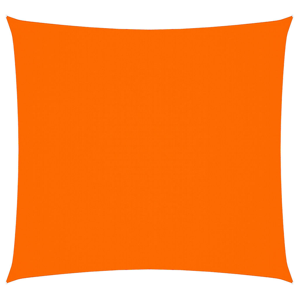 solsejl 3x3 m firkantet oxfordstof orange