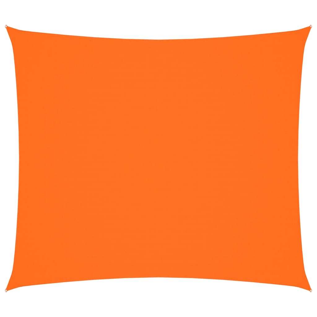 solsejl 2x2,5 m rektangulær oxfordstof orange
