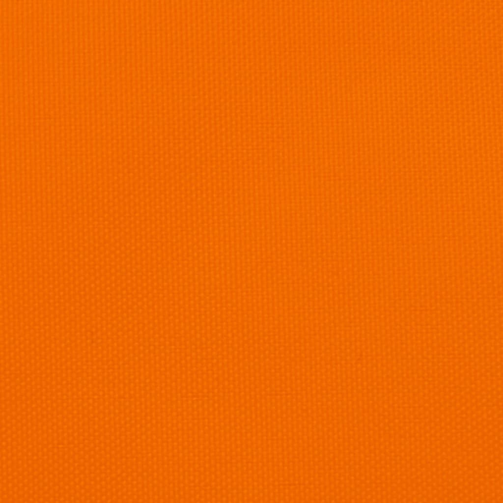 solsejl 3x6 m rektangulær oxfordstof orange