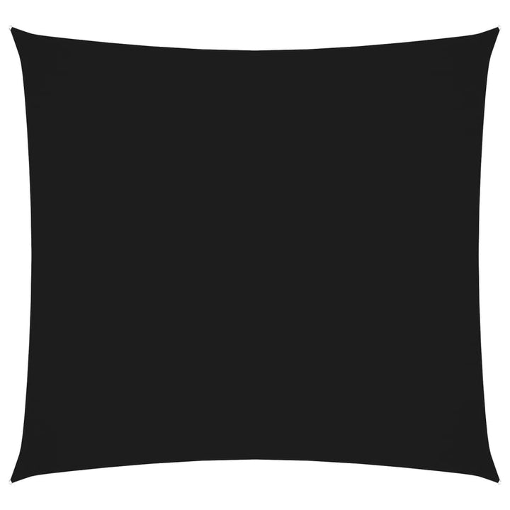 solsejl 4,5x4,5 m firkantet oxfordstof sort