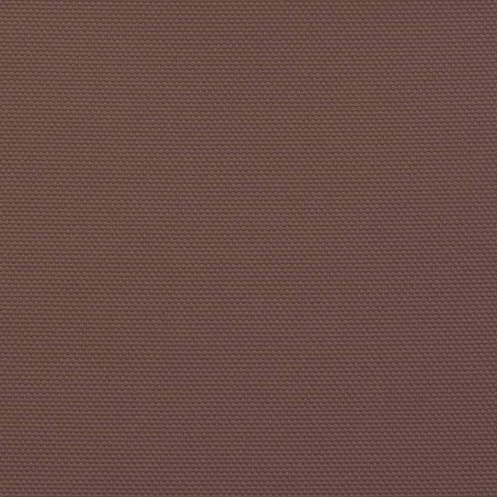 solsejl 3,5x5 m oxfordstof rektangulær brun