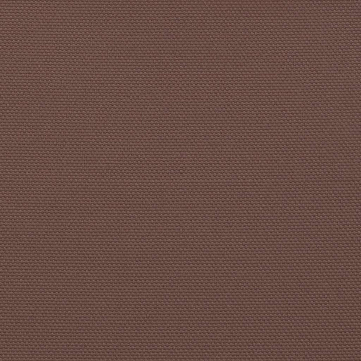 solsejl 4x6 m rektangulær oxfordstof brun