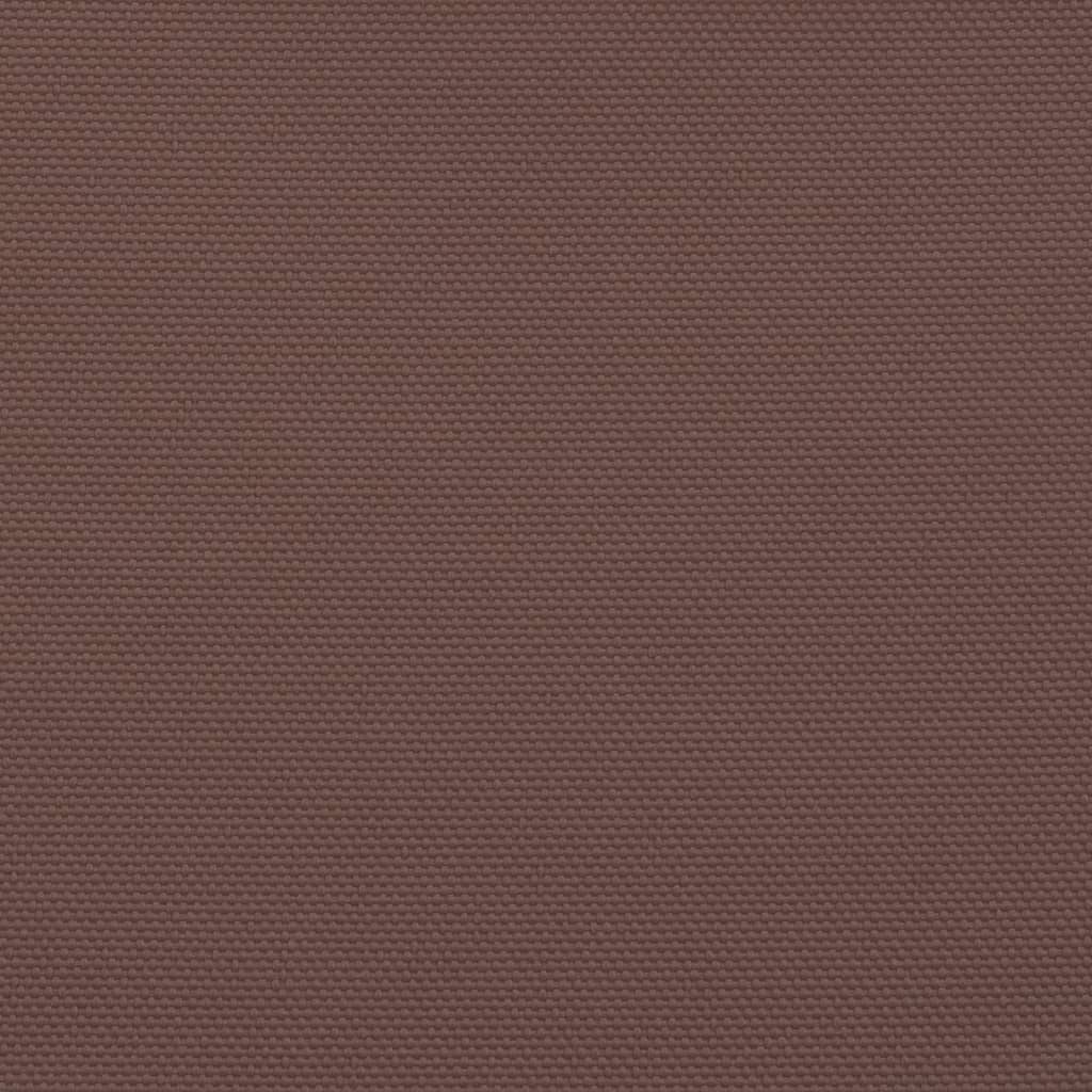 solsejl 3,6x3,6x3,6 m oxfordstof trekantet brun