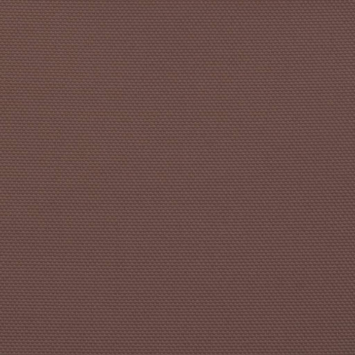 solsejl 3,6x3,6x3,6 m oxfordstof trekantet brun