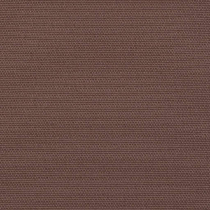 solsejl 6x6x6 m trekantet oxfordstof brun