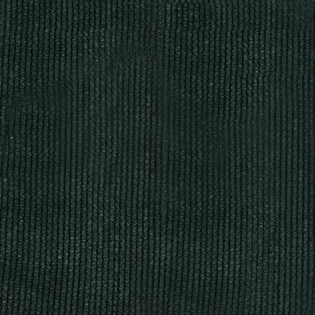 udendørs rullegardin 80x140 cm HDPE mørkegrøn