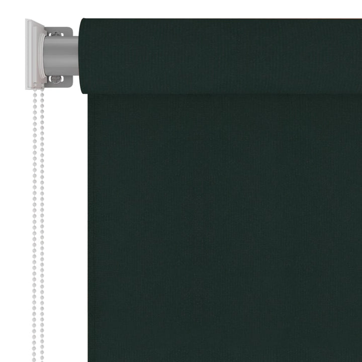 udendørs rullegardin 100x230 cm HDPE mørkegrøn