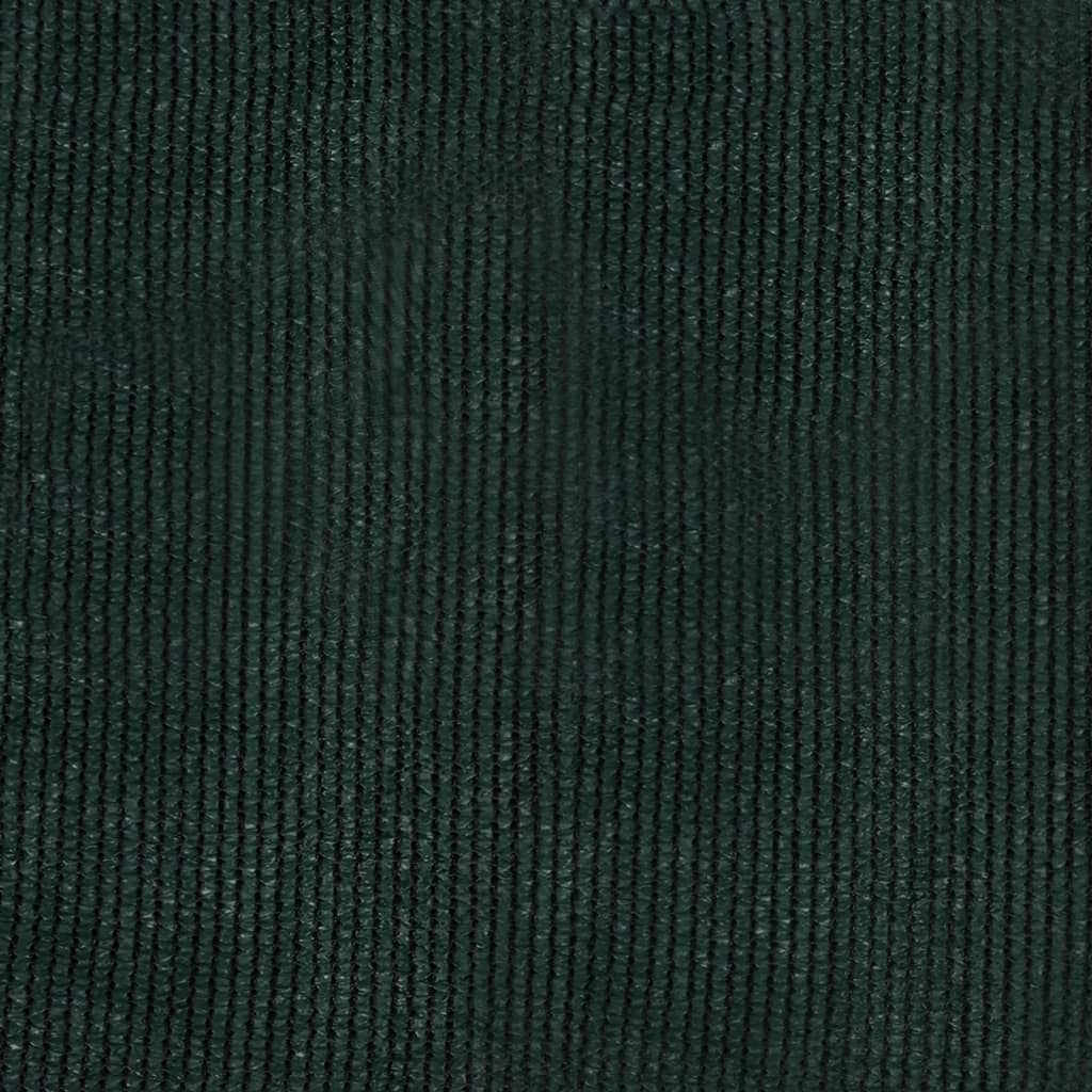 udendørs rullegardin 120x230 cm HDPE mørkegrøn