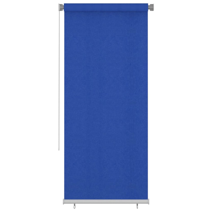 udendørs rullegardin 100x230 cm HDPE blå