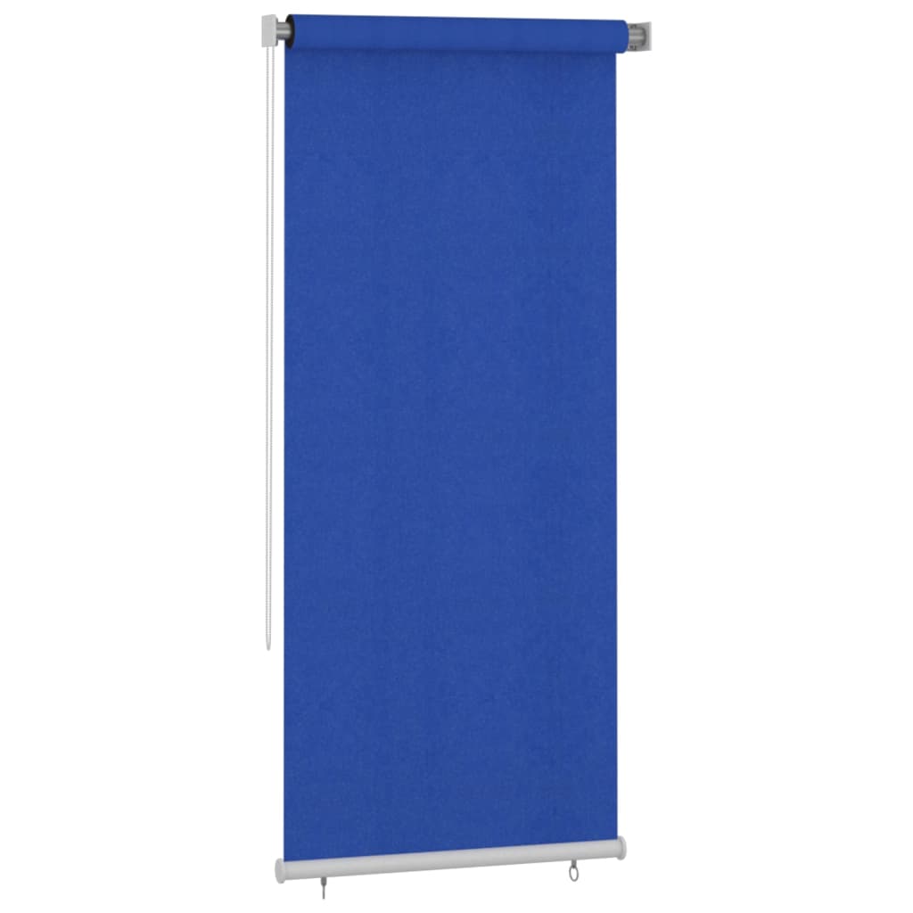 udendørs rullegardin 100x230 cm HDPE blå