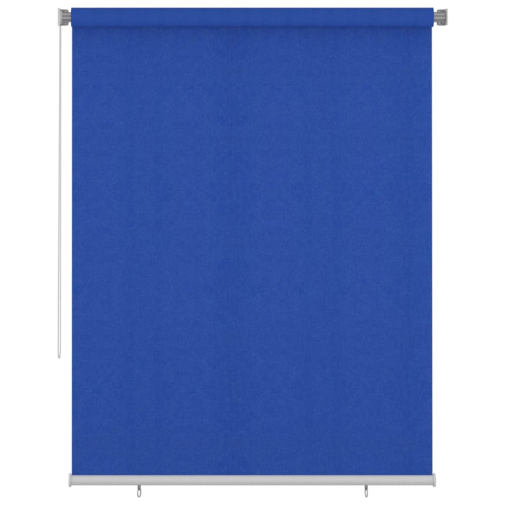 udendørs rullegardin 180x230 cm HDPE blå