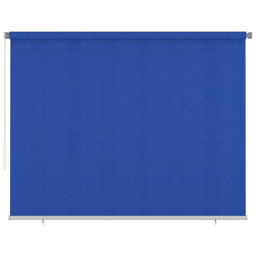 udendørs rullegardin 300x230 cm HDPE blå