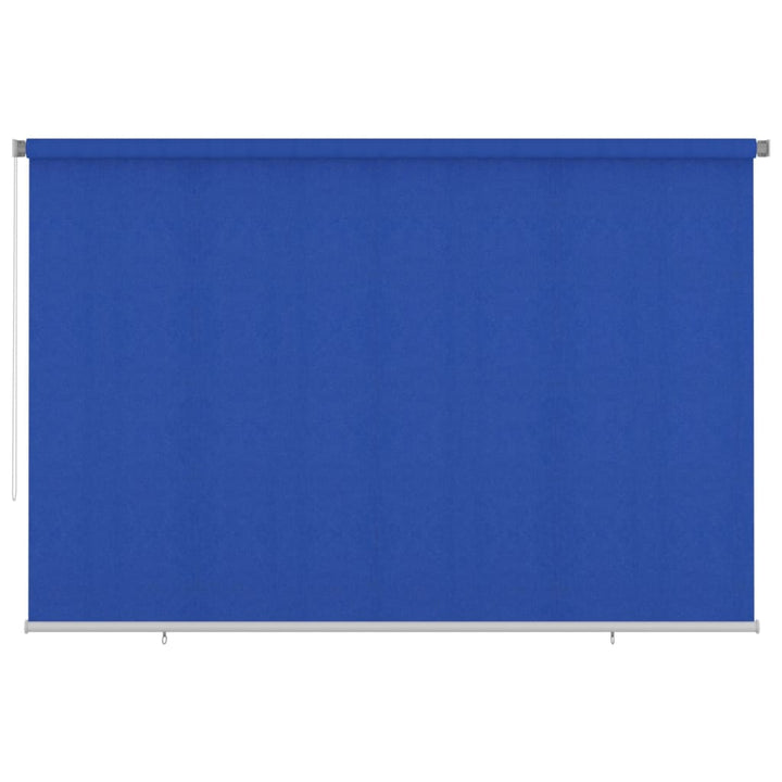 udendørs rullegardin 350x230 cm HDPE blå