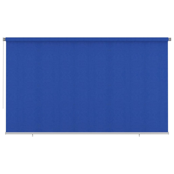 udendørs rullegardin 400x230 cm HDPE blå