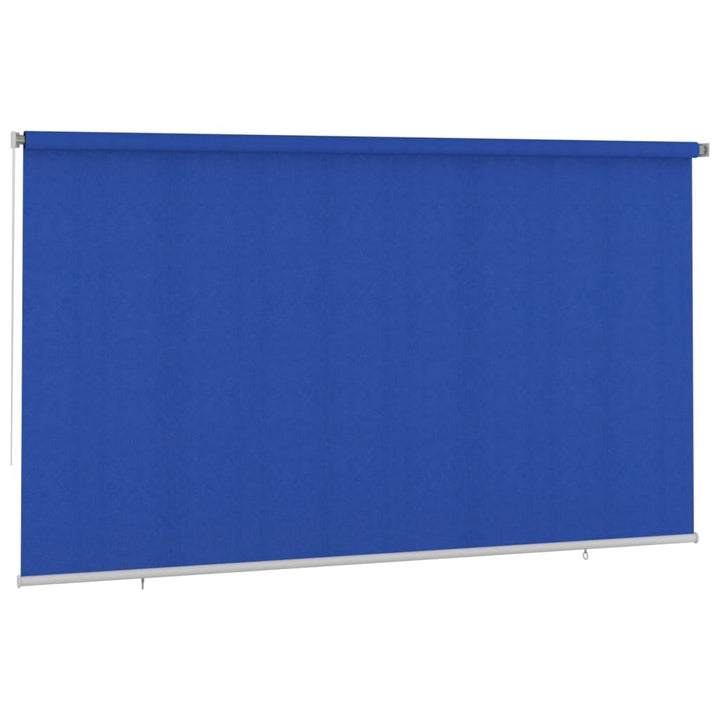 udendørs rullegardin 400x230 cm HDPE blå