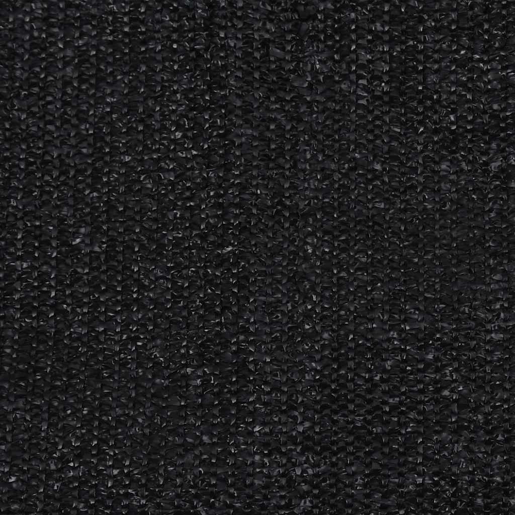 udendørs rullegardin 355 (B) x 140 (H) cm sort