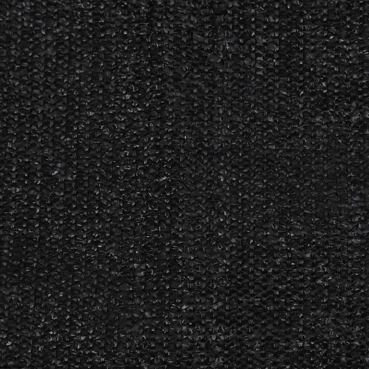 udendørs rullegardin 65 (B) x 230 (H) cm HDPE sort