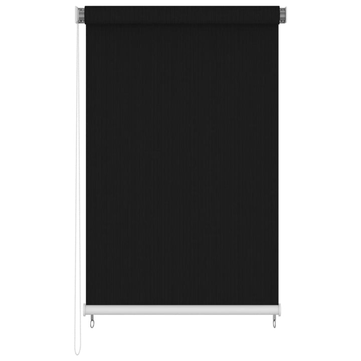 udendørs rullegardin 160x230 cm sort