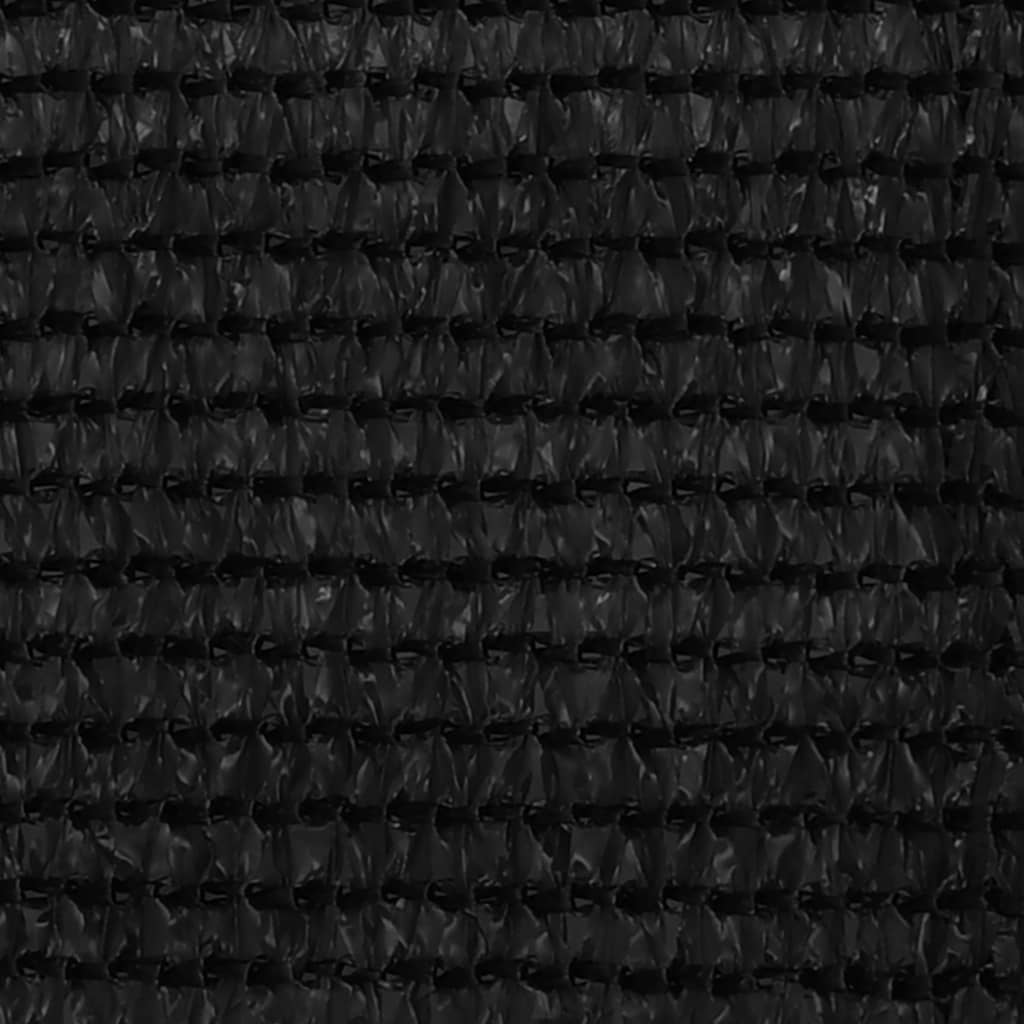udendørs rullegardin 160x230 cm sort