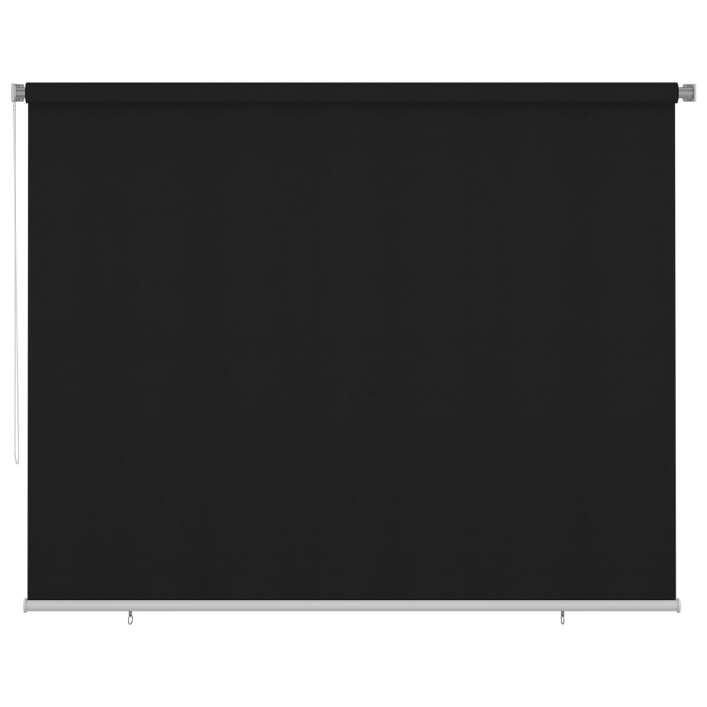 udendørs rullegardin 300 x 230 cm sort