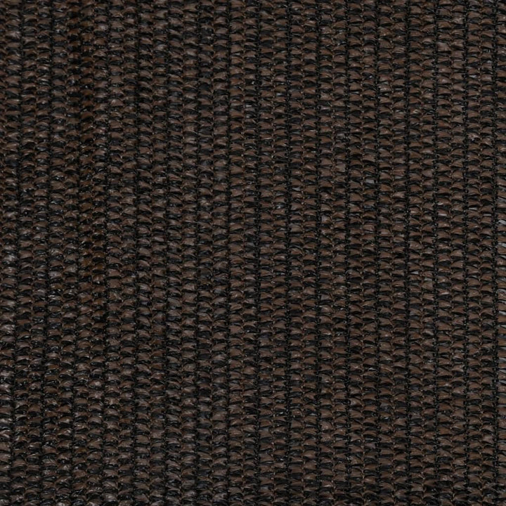 udendørs rullegardin 160x230 cm HDPE brun