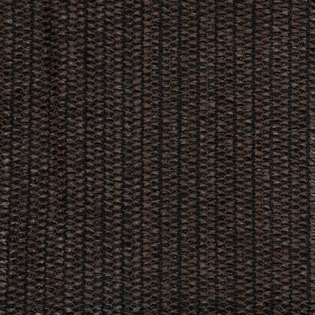 udendørs rullegardin 180x230 cm HDPE brun