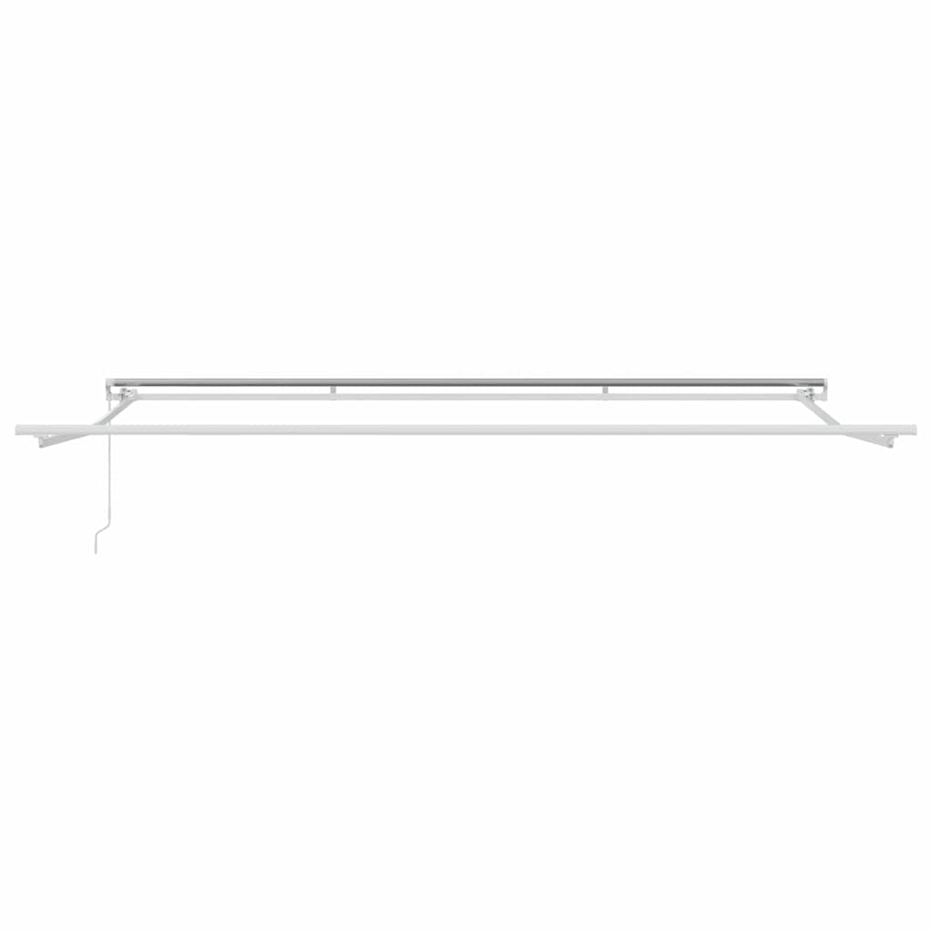Markiseramme Hvid 450 × 350 cm Aluminium